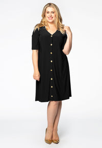 Dress-cardigan DOLCE - black - #1