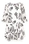 Dress ruffled GAUDI - black - #4