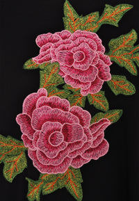 Dress spaghetti rose DOLCE - black - #5