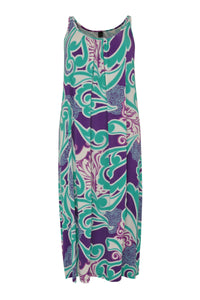 Maxi dress SWIRL - purple - #4