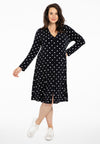 Cardigan long DOTS - black - #2