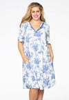 Dress beaded BAMBOO - white - #2