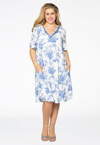 Dress beaded BAMBOO - white - #1
