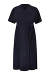 Dress grandad collar DOLCE - blue - #4