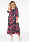 Dress ruffle FLORI DOT - blue - #1