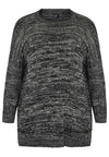 Pullover mouliné - black - #2