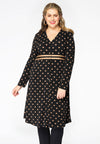 Cardigan wide bottom DOTS - black - #2