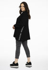 Pullover text trim - black - #3