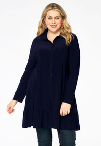 Blouse frill DOLCE - blue - #2