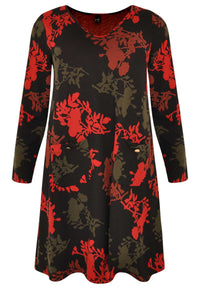 Dress flower knitted - black - #4