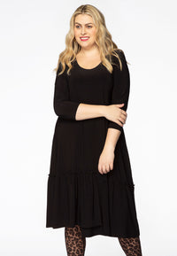 Dress a-symmetric DOLCE - black - #1