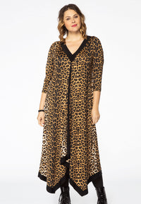 Dress pointy LEOPARD - brown - #2