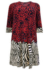 Dress LEO TIGER - red - #4