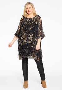 Tunic PEBBLES - black - #2