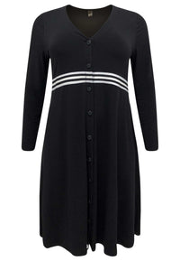 Cardigan waist tape DOLCE - black - #4