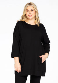 Shirt wide LOUNGE - black - #2