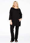 Shirt wide LOUNGE - black - #1