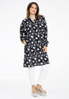 Blouse-dress HEARTS - black - #1