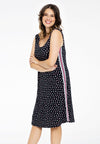 Dress sleeveless SPRINKLE stripe - black - #2