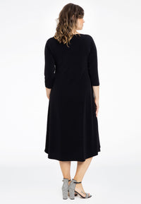 Dress double layer DOLCE - black - #3