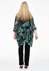Tunic square TROPICOOL - black - #3