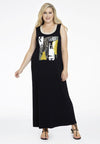 Dress long FEMALE - black - #1