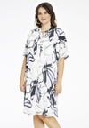 Dress grandad collar SPRING - ecru - #2