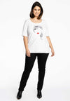 T-Shirt relax 'female figure' - white - #2