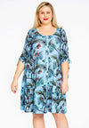 Dress frill PAPILLON - blue - #2