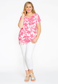 Shirt cap sleeves SELVA - white - #1