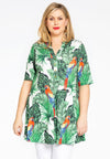Tunic grandad collar PARROT - ecru - #2
