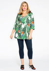 Tunic flare PARROT - ecru - #1