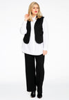 Vest interlock PINSTRIPE - black - #1