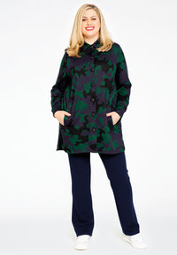 Blouse-cardigan CAMOUFLAGE - green - #1
