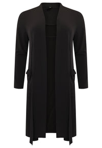 Cardigan with scarf DOLCE - black - #4