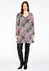 Tunic wide bottom CHECK - black - #2