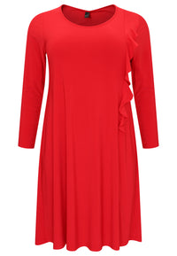 Dress shoulder frill DOLCE - red - #4