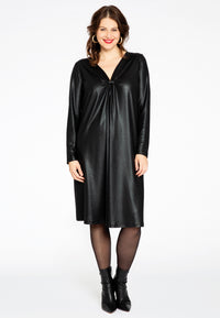 Dress pleated SHINE - black - #1