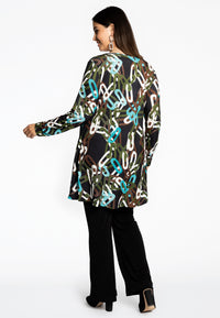 Tunic wide bottom AMY - black - #3