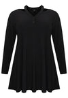 Tunic wide bottom strap DOLCE - black - #4