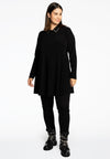 Tuniek wide bottom met strass DOLCE - black