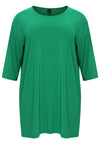 Tunic wide straight DOLCE - green - #4