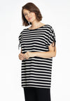 Tunic shoulder strings BRETON - black - #2