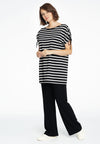Tunic shoulder strings BRETON - black - #1
