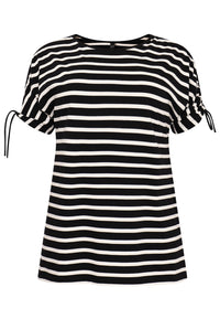 Tunic shoulder strings BRETON - black - #4