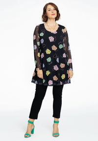 Tunic wide bottom BEAUTY - black - #2