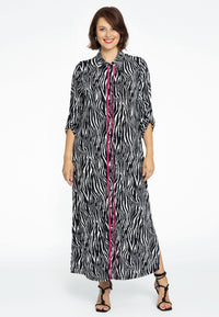 Blouse-dress ZEBRA - black - #2