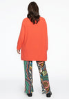 Pullover V-neck - orange - #3