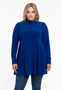 Blouse A-line DOLCE - indigo - #1