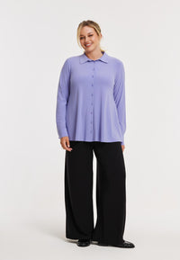 Blouse short A-line DOLCE - light purple - #2